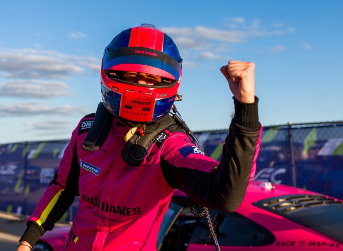 Pole Position for Iron Dames car #85 in Sebring FIA WEC Qualifying