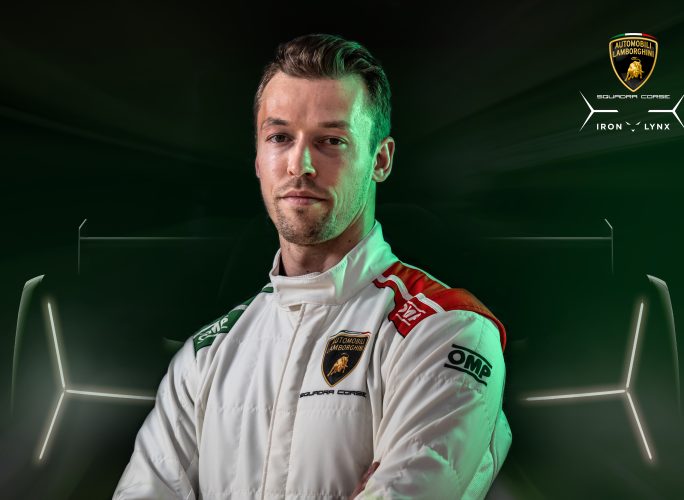 Daniil Kvyat joins Lamborghini Factory Driver line-up ahead of 2024 LMDh debut with Lamborghini Iron Lynx