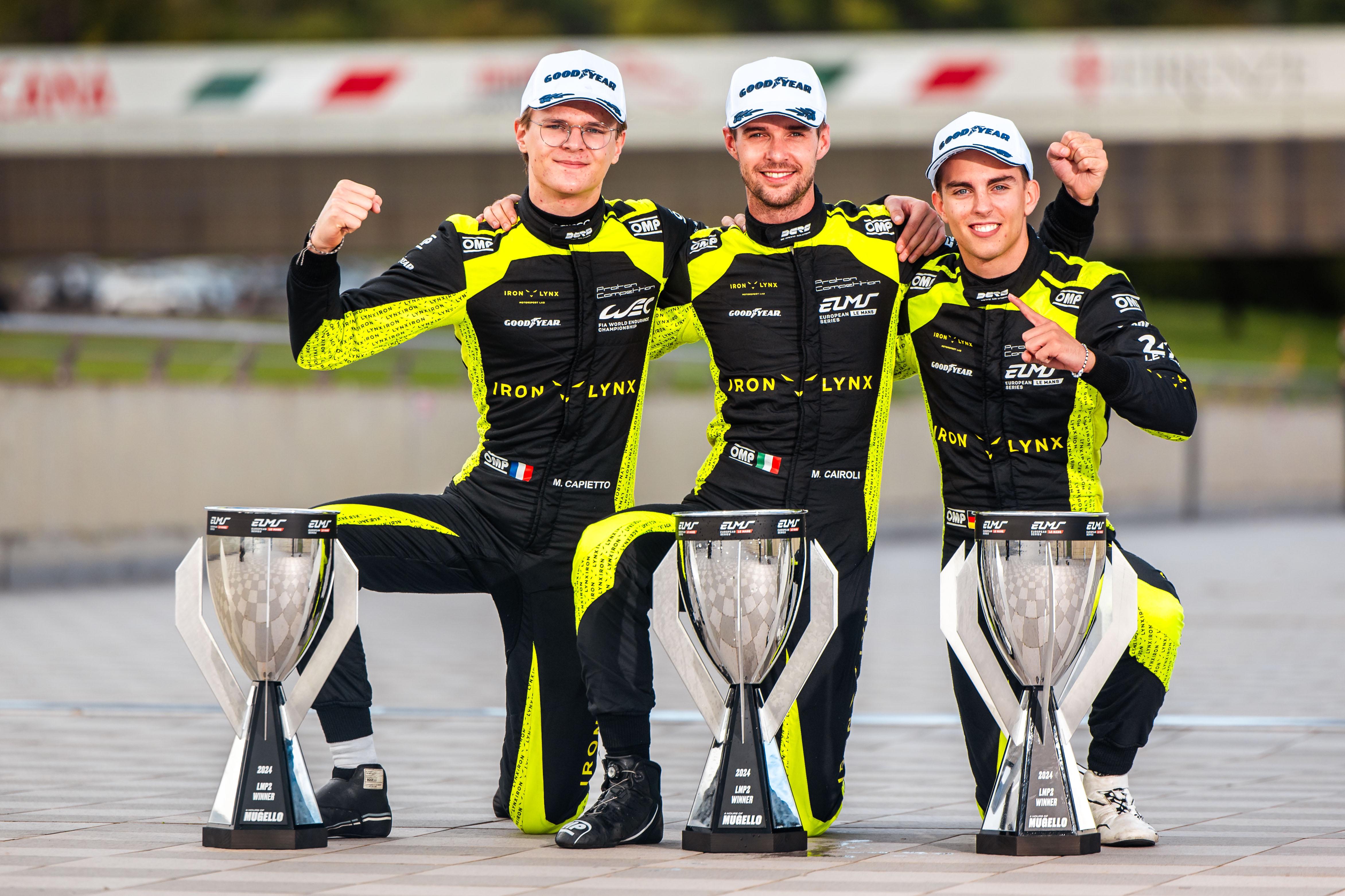 POLE AND VICTORY FOR IRON LYNX'S LMP2 TRIO IN MUGELLO ELMS ROUND
