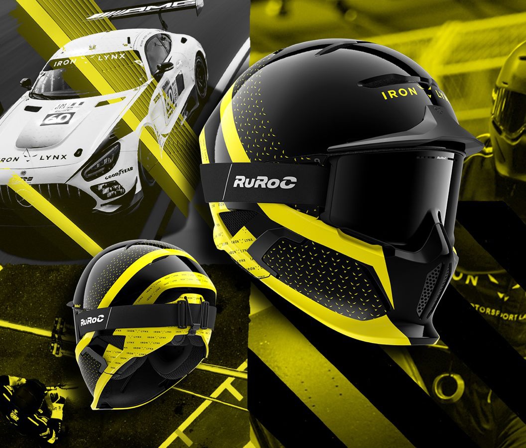IRON LYNX JOINS FORCES WITH RUROC FOR PIT CREW HELMET SUPPLY